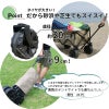 ★砂浜も砂利もぐんぐん走れる幅広タイヤ★ダイムアウトドアキャリーワゴン耐荷重100kg【キャリーワゴンキャリーカート大型タイヤアウトドアワゴンマルチキャリーキャリーカート折り畳み】