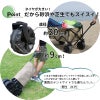 ★砂浜も砂利もぐんぐん走れる幅広タイヤ★ダイムアウトドアキャリーワゴン耐荷重100kg【キャリーワゴンキャリーカート大型タイヤアウトドアワゴンマルチキャリーキャリーカート折り畳み】