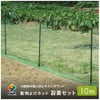 daim 動物よけネット設置セット 90cm×10m【ドッグラン 柵 犬 フェンス 家庭菜園 園芸 動物忌避 用品 猫 犬 除け 避け】