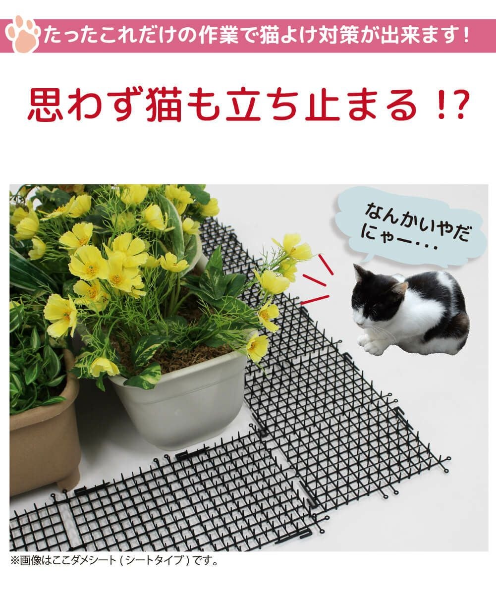 daim 猫よけ ここダメシート 幅12cm スリムタイプ 2m巻
