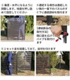 daim 目隠しフェンス 幅90cm×高さ180cm 1セット入 ブラウン diy 目隠し フェンス 屋外 庭 仕切り ボーダーフェンス 庭造り 花壇 造園  囲い エクステリア 屋外フェンス 隣家 柵 庭 屋外 送料無料