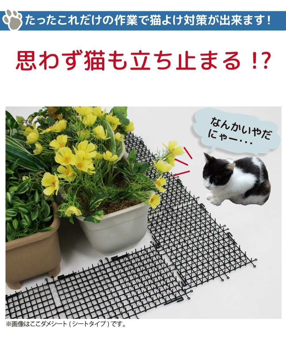 daim 猫よけ ここダメシート 幅30cm 10m巻 4個入