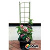 【組立不要】フラワーパネルシングル幅15cm×高さ75cm【プランターベランダラウンドトレリス園芸タワーあんどん作りフェンス支柱園芸竹ガーデニング家庭菜園用品】