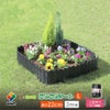 芝の根止めや花壇作りに！土と芝の根どめどめシート高さ15cm×長さ3m【庭造り花壇造園芝生根止め手入れ間仕切りガーデニング土留め囲いフェンスDIY家庭菜園園芸】
