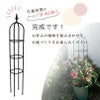 daim スモールオベリスク 直径21cm×高さ120cm【園芸 支柱 竹 ガーデニング 家庭菜園 かぼちゃ 用品】