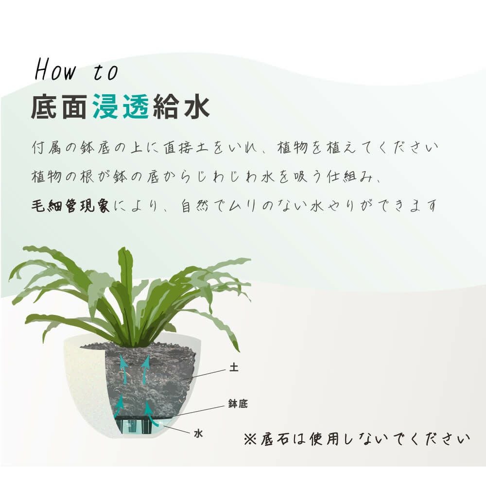 スタンド式 プランター スカイポット 10号鉢 高さ60cm 2個セット入