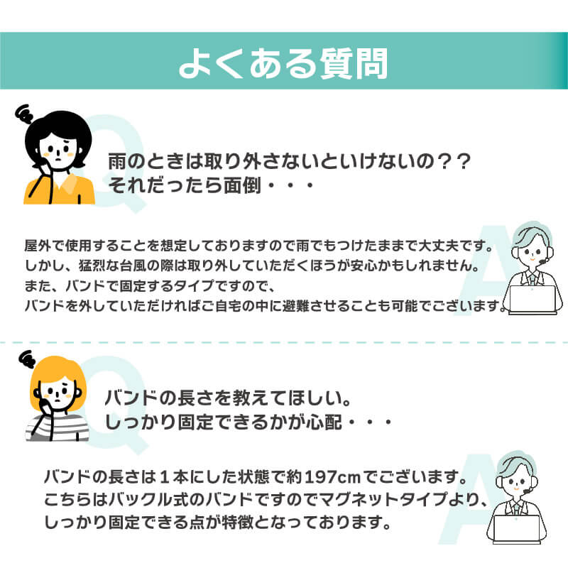 エアコン 室外機 日よけ シート 固定用バンド付