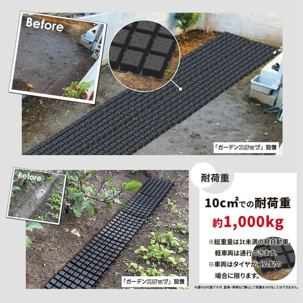 daim ガーデンステップ 20枚入り 幅30cm×長さ45cm×高さ3cm