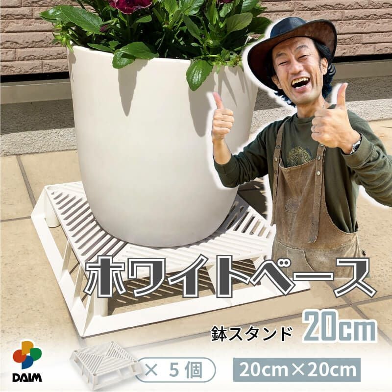 第一ビニール ホワイトベース 20cm 5個の販売ページです