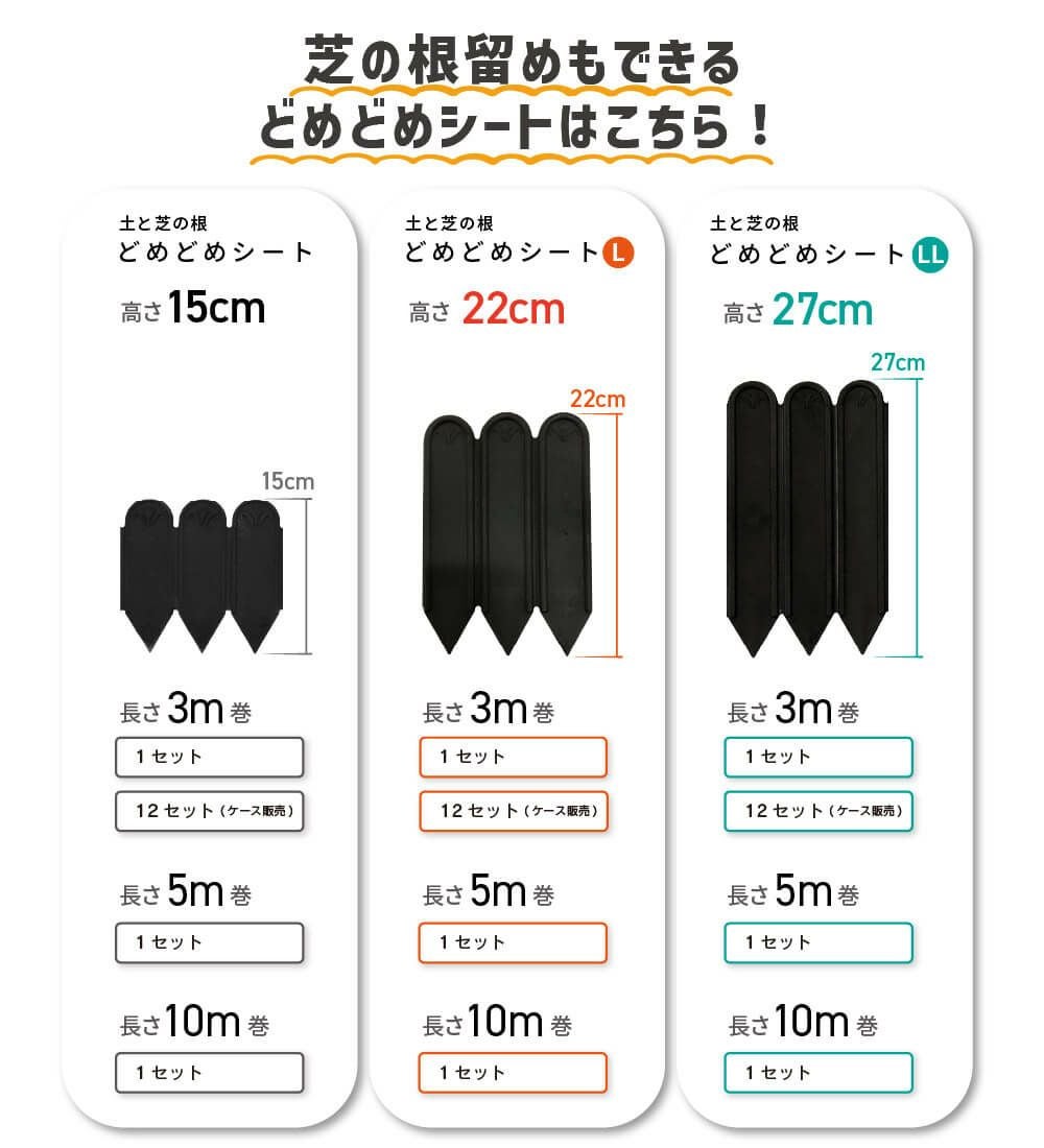 【カーメン君×daim コラボ】daim パパっと土留め君 高さ20cm×長さ3m 庭造り 花壇 造園 芝生 手入れ 間 仕切り ガーデニング 土留め 囲い フェンス DIY 家庭菜園 園芸 どどめ ドドメ
