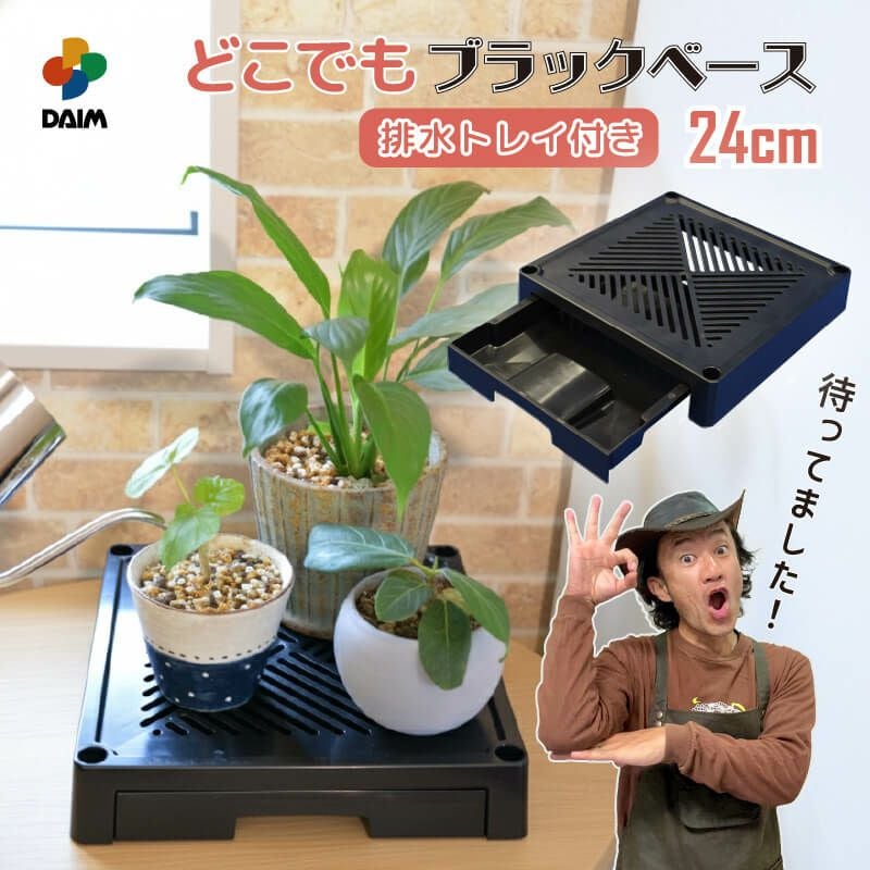 第一ビニール どこでもブラックベース 24cmの販売ページです