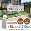 daim 目隠しフェンス 幅90cm×高さ210cm 1セット入