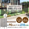 daim 目隠しフェンス 幅90cm×高さ210cm 2セット入